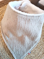 Bavoirs bandana "Natural"