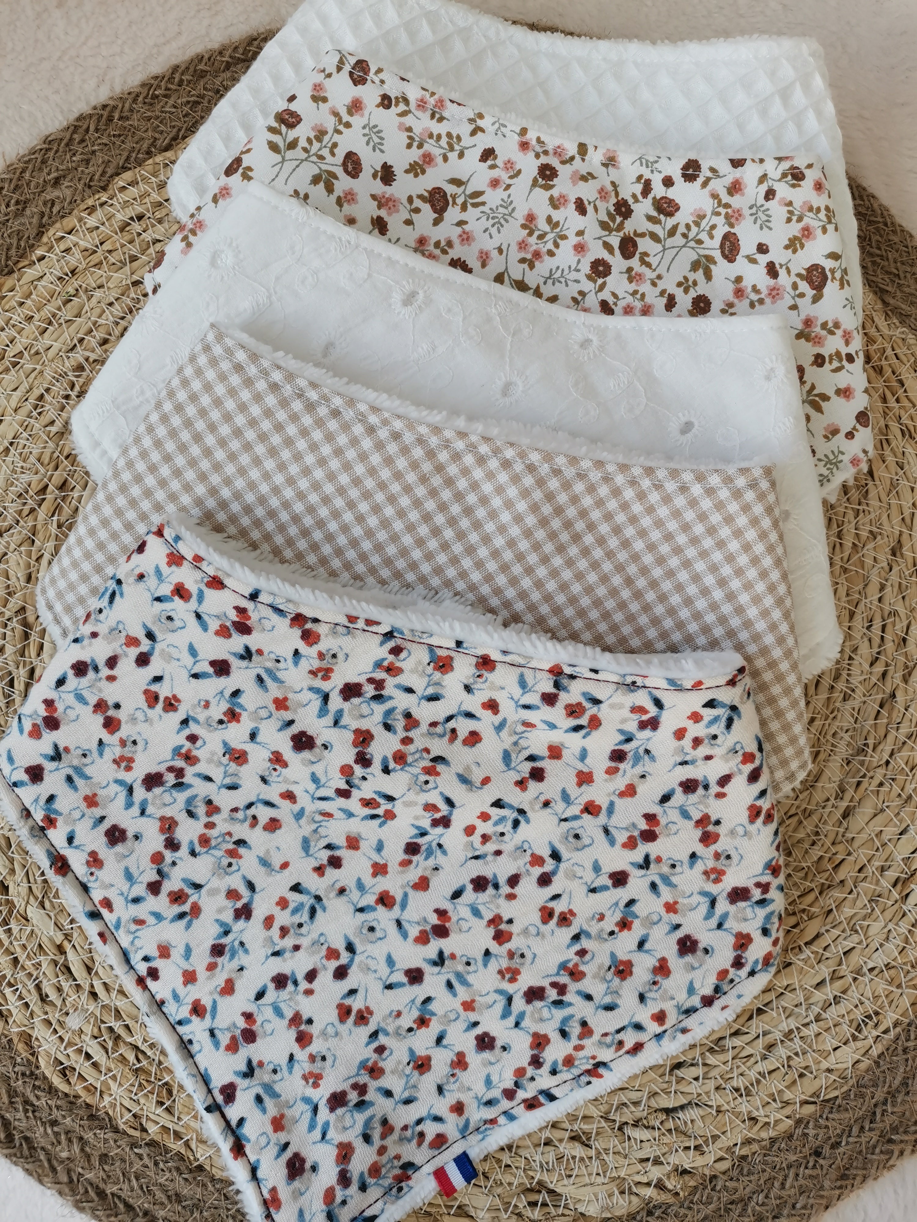 Bavoirs bandana "Harmony"