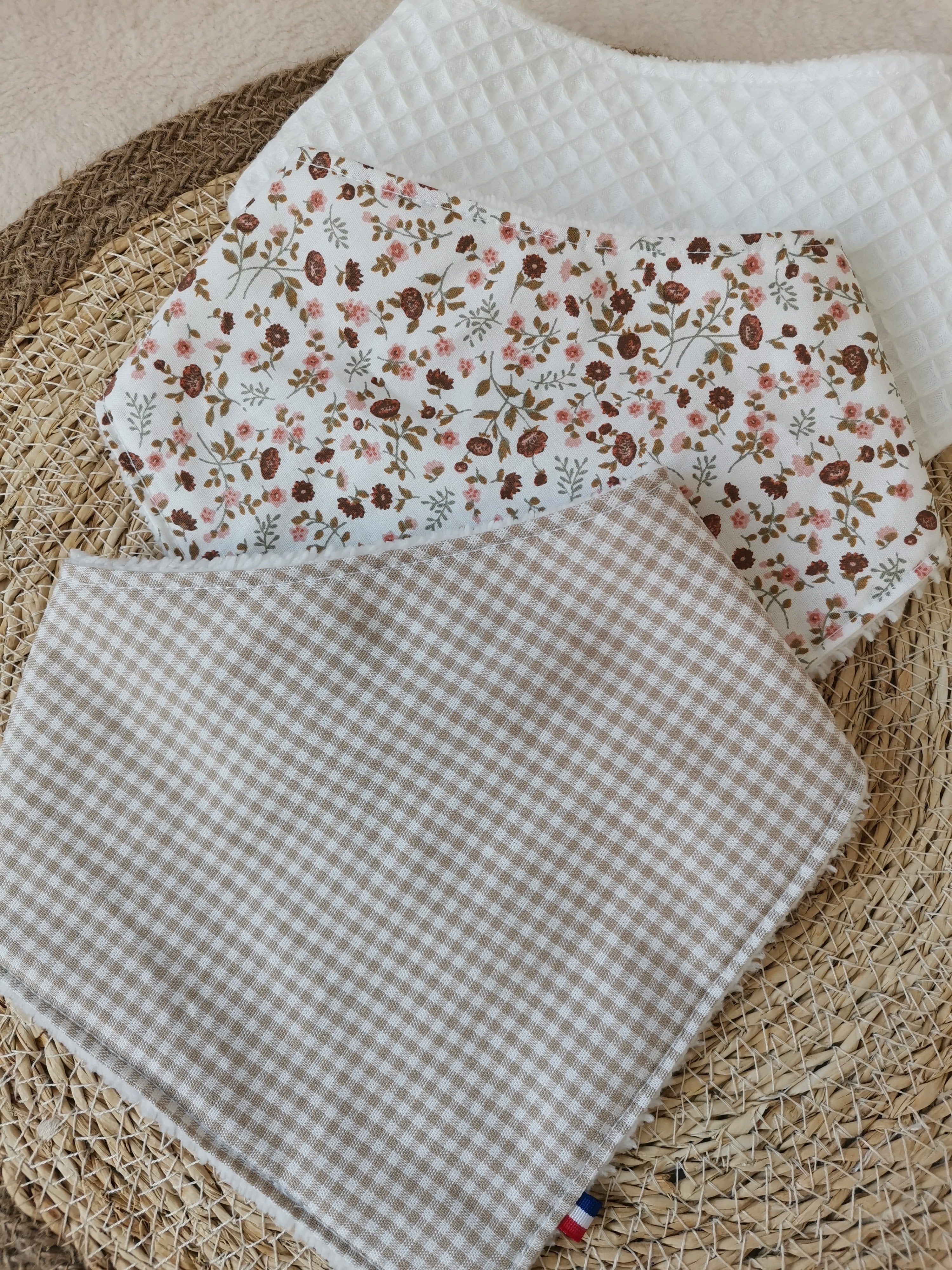 Bavoirs bandana "Harmony"