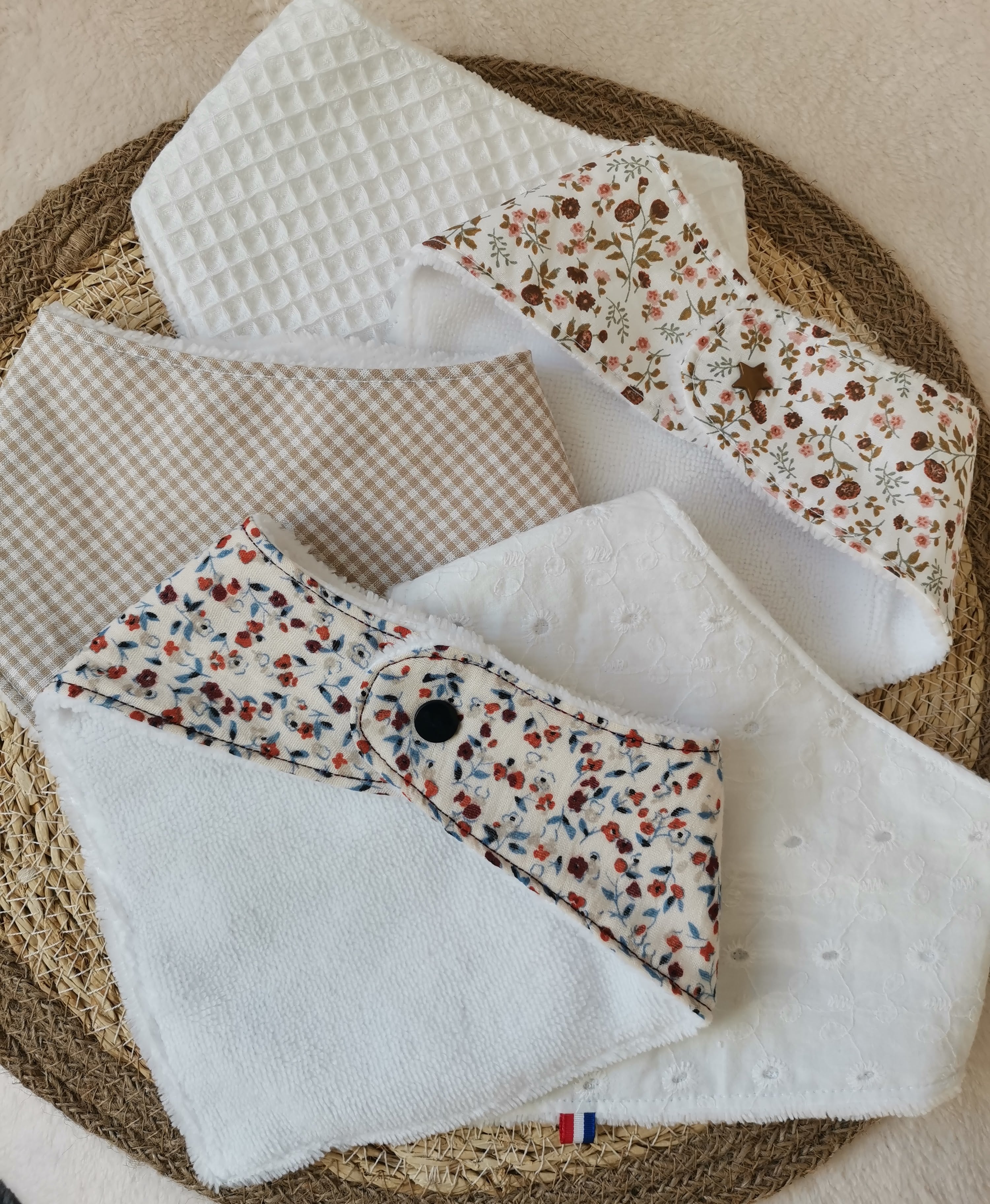 Bavoirs bandana "Harmony"