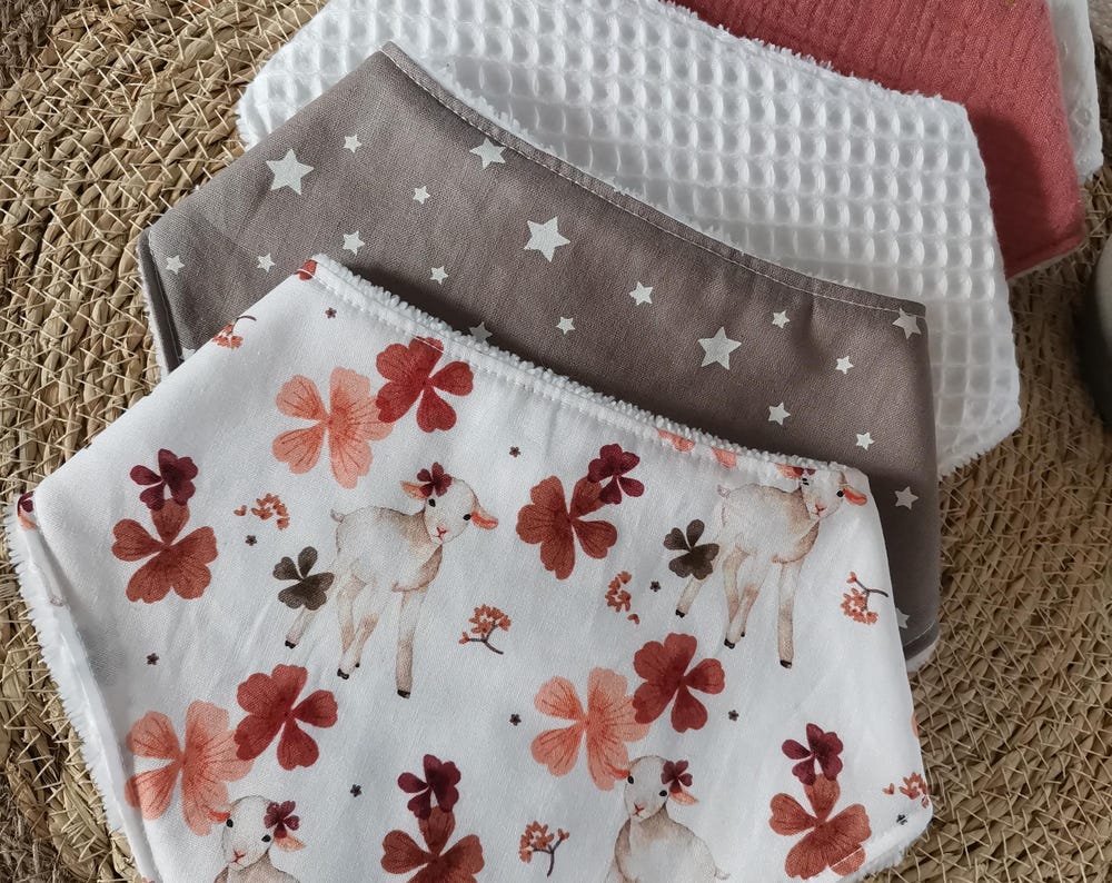 Bavoirs bandana "Forest"